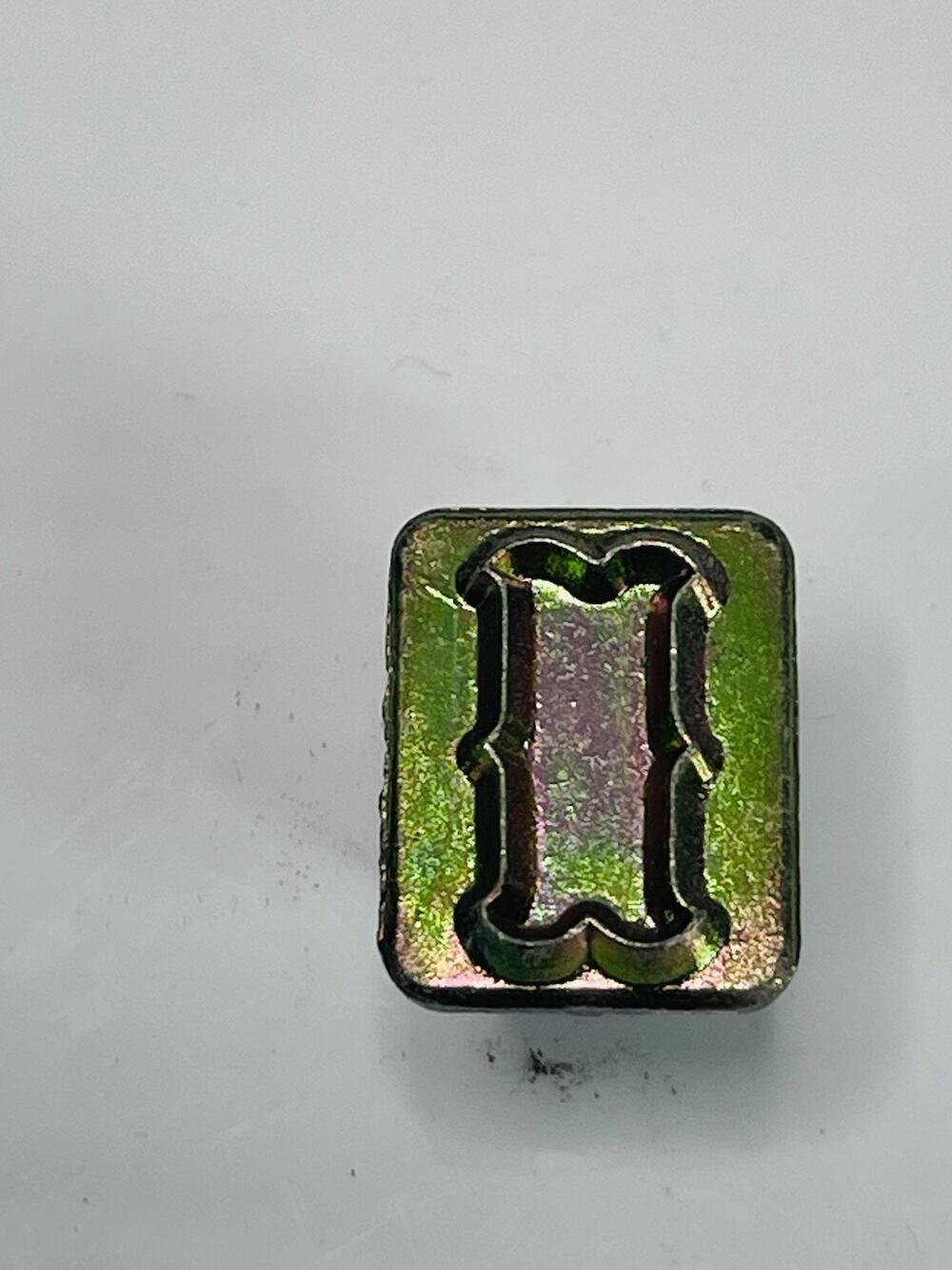 Leather Stamp I Tandy Craftool Alphabet Single Replacement Letter Size 1/2 Inch